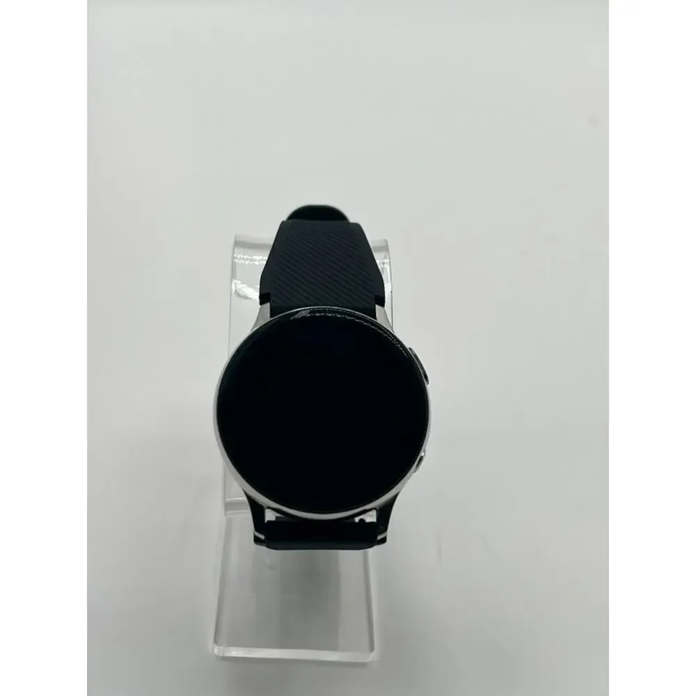 Samsung Galaxy Watch Active2 40mm SM-R835U LTE Silver black Band Tested
